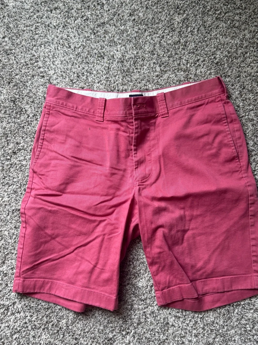 J. Crew Pink Men's Chino Shorts